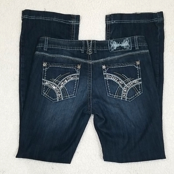 Hydraulic Boot Cut Minor Distressed Jeans - Picture 6 of 6